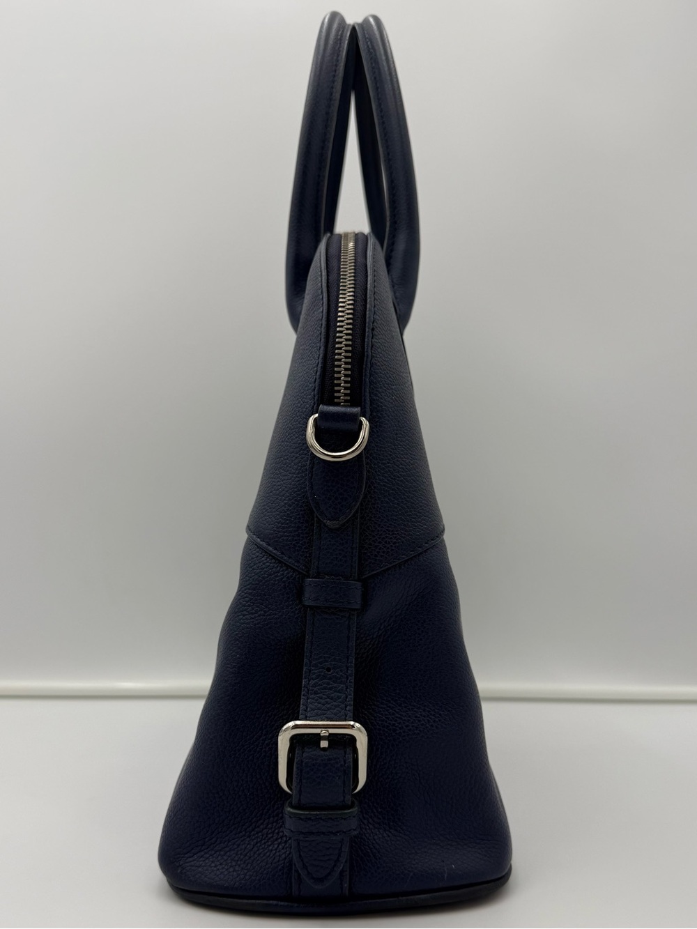 🐢MORABITO 1905 PARIS • DINA MM Bugatti 36 Bag in Blue Made in ITALY (Late Model) - Picture 7 of 16